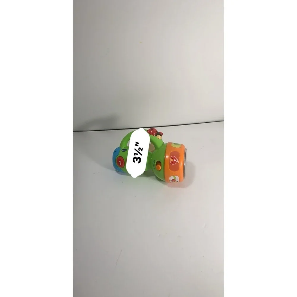 VTech Spin And Learn Color Flashlight‎ - Lights & Sounds Toy Toddler Infant Used